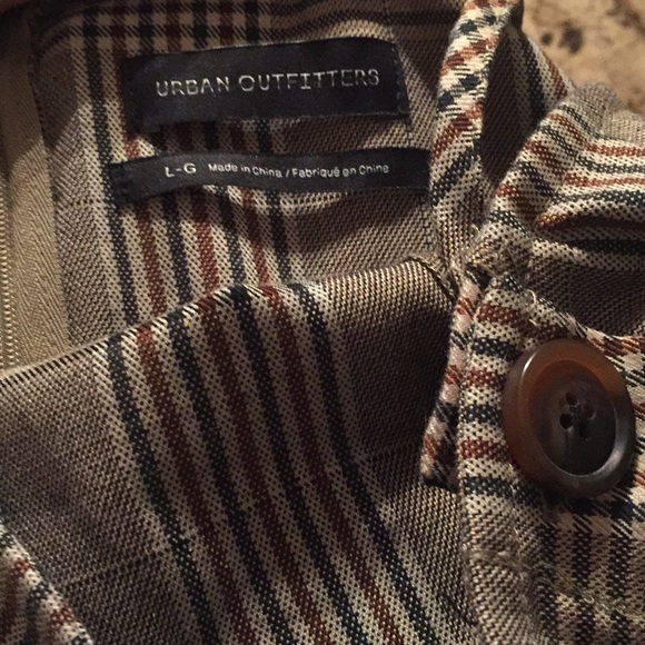 XSOLDX Urban Outfitters Danielle Plaid Mini Dress - Picture 8 of 9